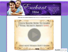 Tablet Screenshot of enchantmen.com